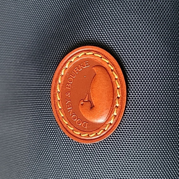 Dooney & Bourke Navy Nylon pouchette crossbody bag - Picture 5 of 16